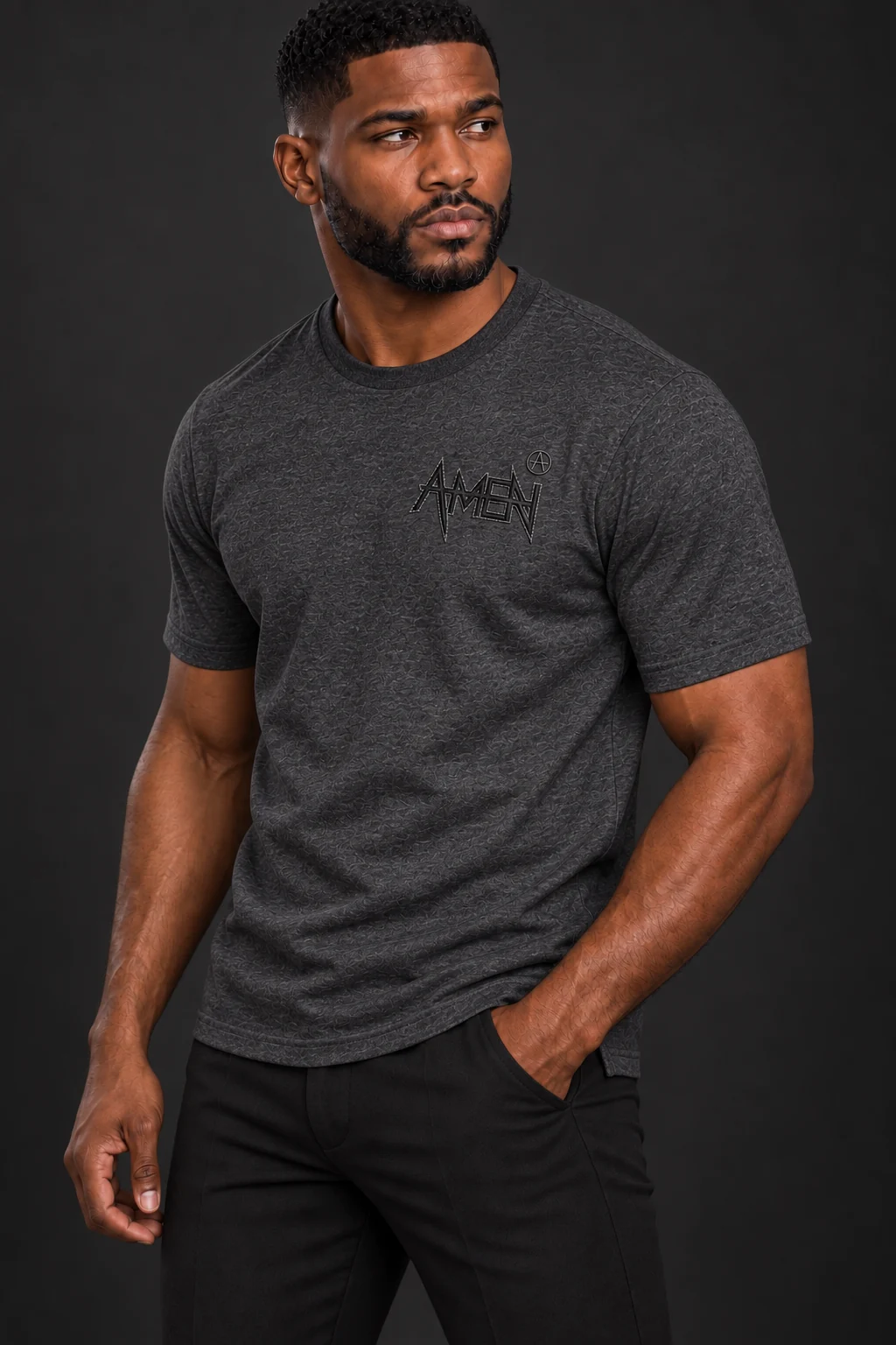 AMEN Round-Neck Tee thumbnail 2