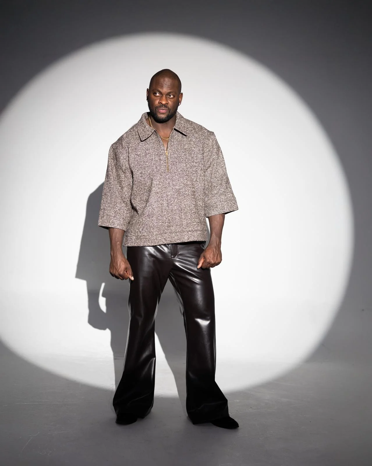 AMEN Leather Trousers thumbnail 2